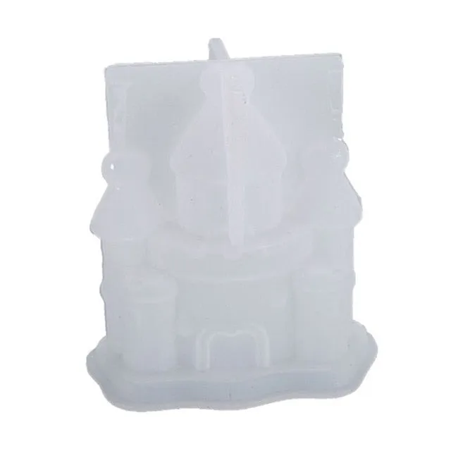 3D Resin Castle Mold, Unique Mold
