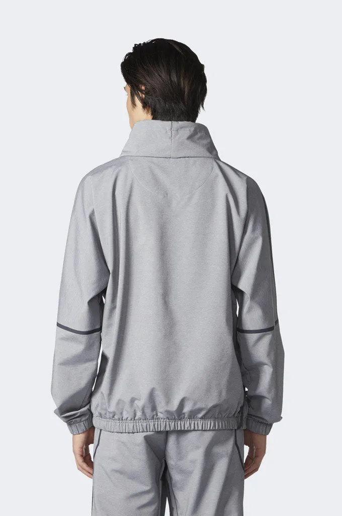 Adidas Taped Mock Neck Pullover Jacket