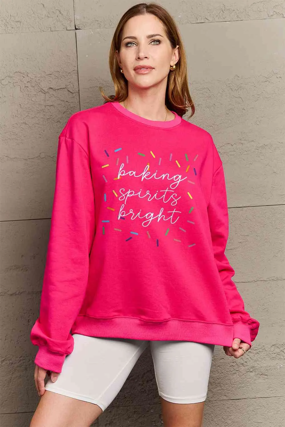 *APP EXCLUSIVE* Baking Spirits Bright Long Sleeve Sweatshirt