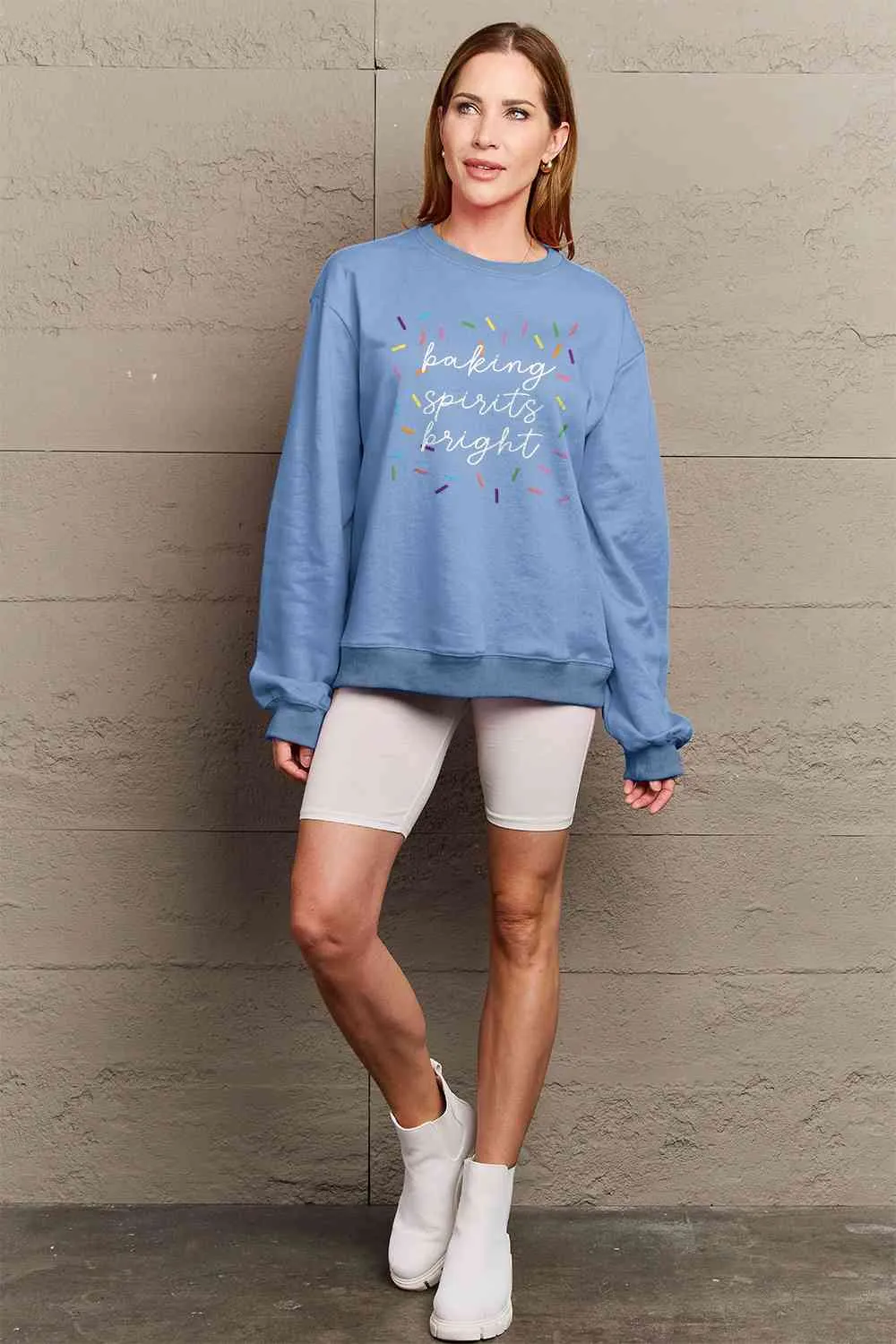*APP EXCLUSIVE* Baking Spirits Bright Long Sleeve Sweatshirt
