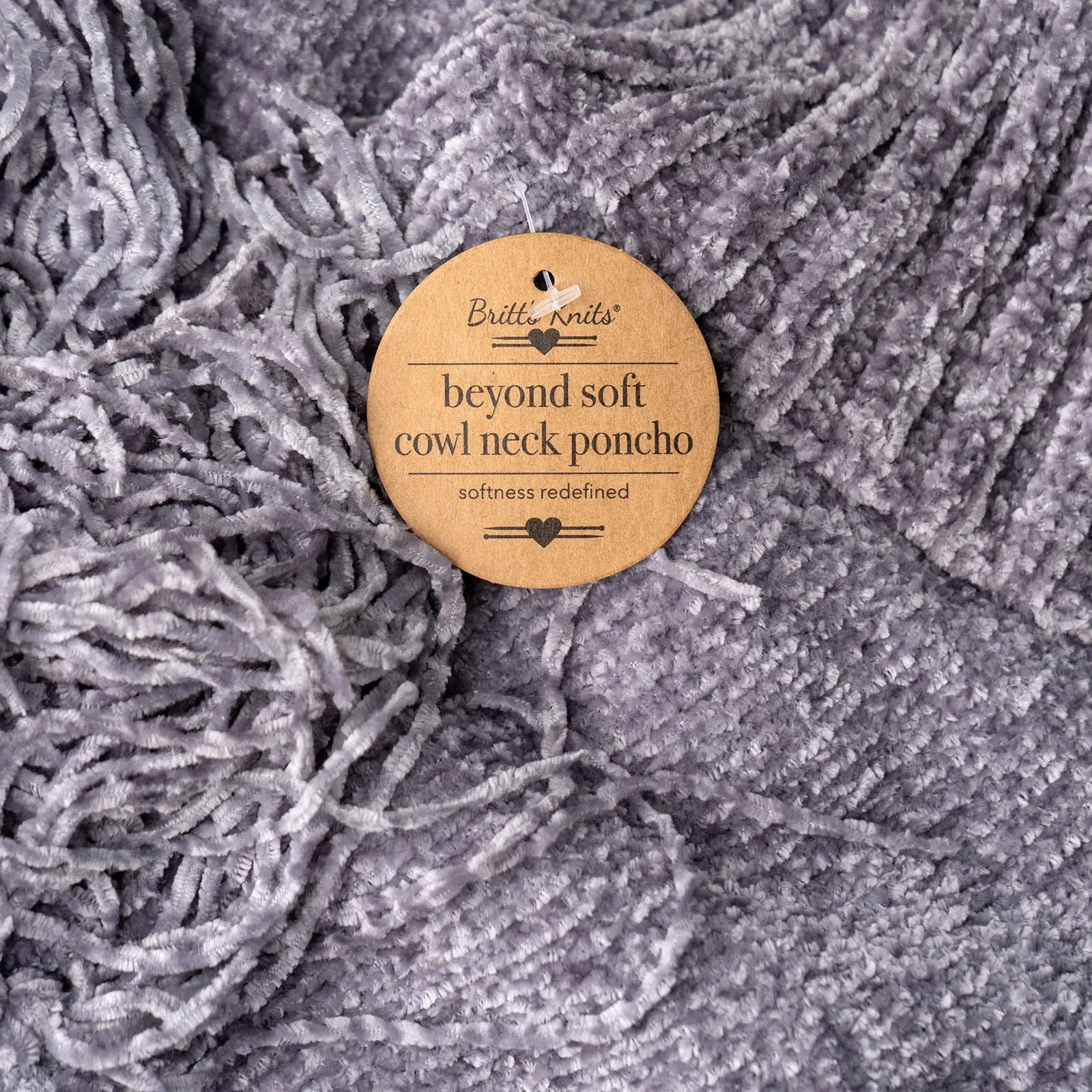 Beyond Soft Chenille Poncho