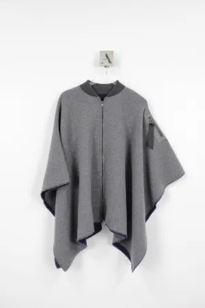 bomber poncho