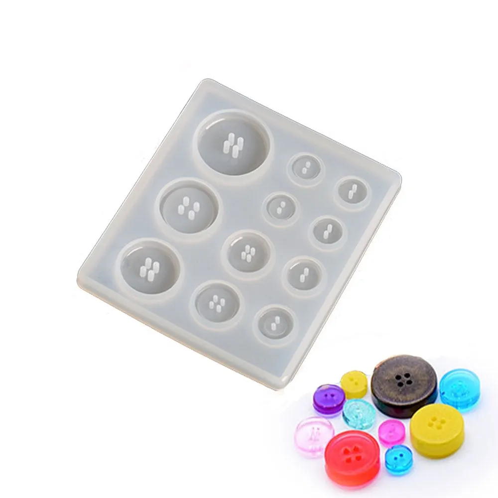 Buttons Resin Mold, Unique Mold
