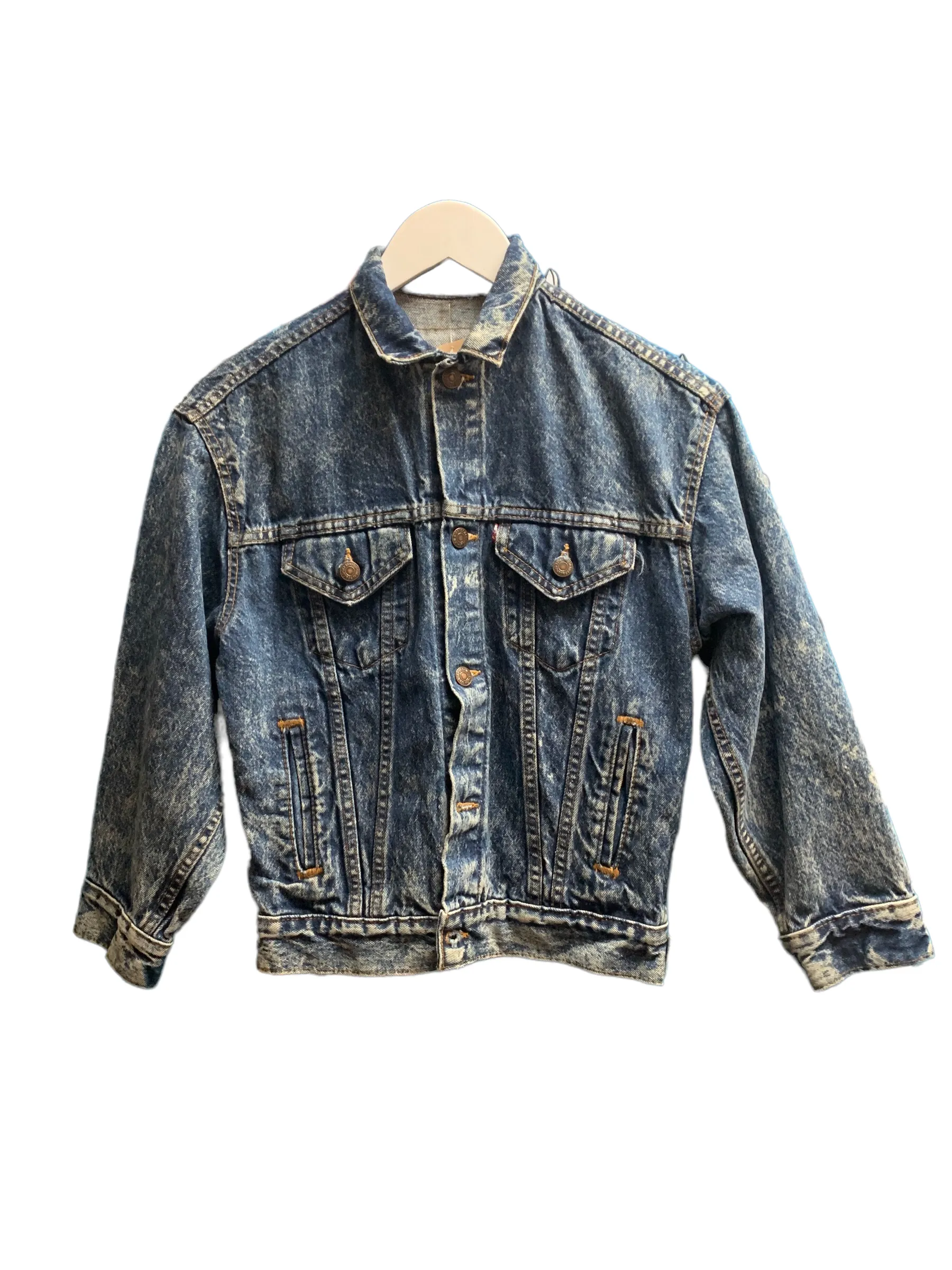 By Tooth and Claw Vintage Magician Tarot Denim Jacket