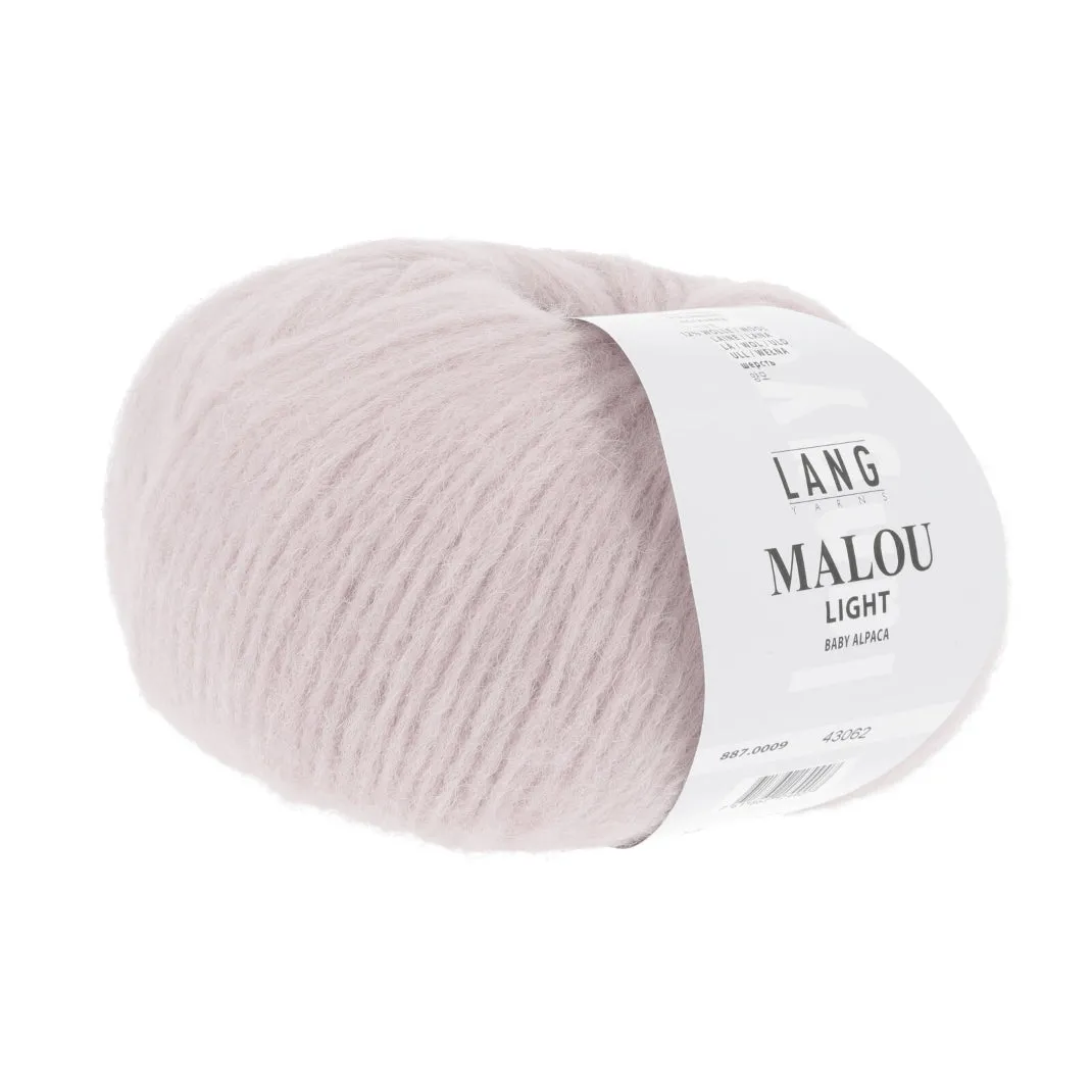 Cabled Poncho Knitting Kit | Lang Yarns Malou Light & Knitting Pattern (214-17)