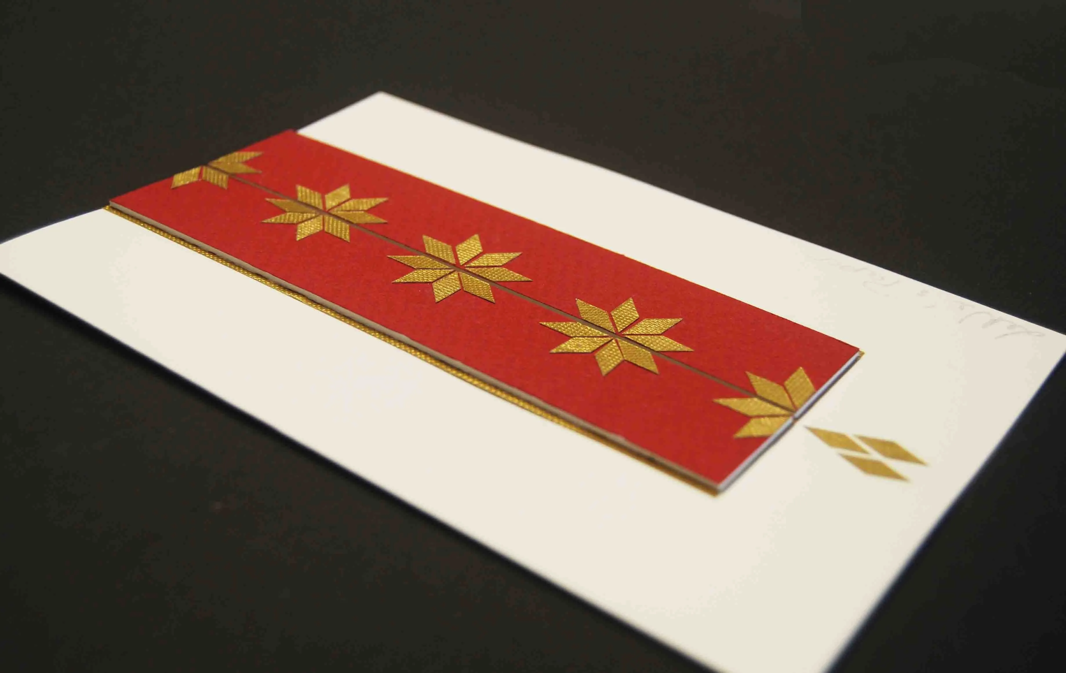 Carte double Création Papier UNIQUE