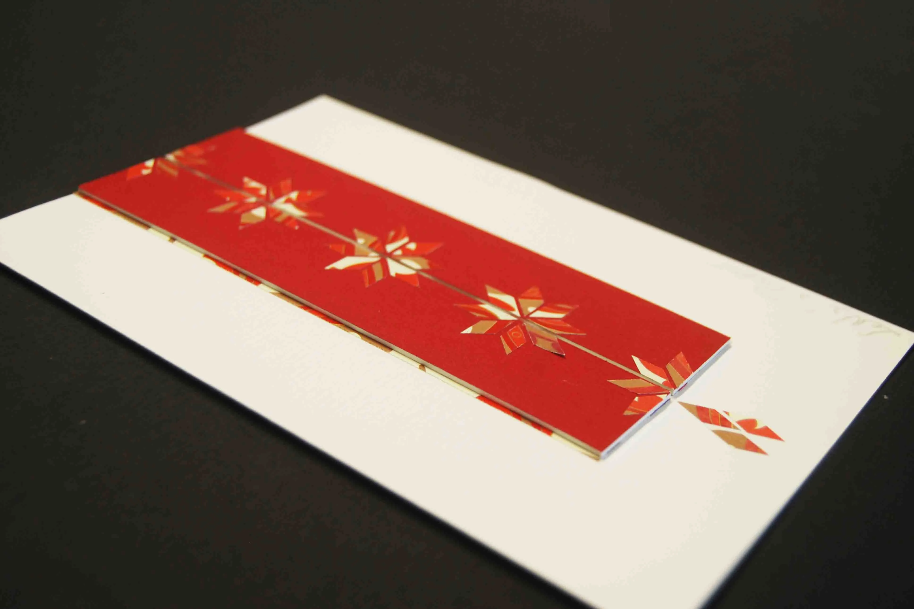 Carte double Création Papier UNIQUE