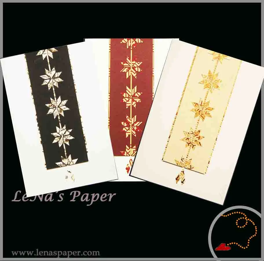 Carte double Création Papier UNIQUE
