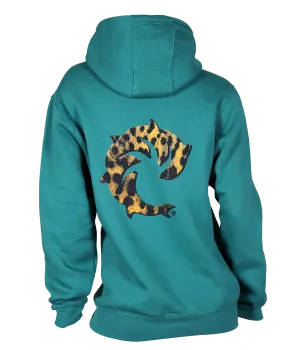 Cheetah Baby Ladies P/O Hooded Sweatshirt