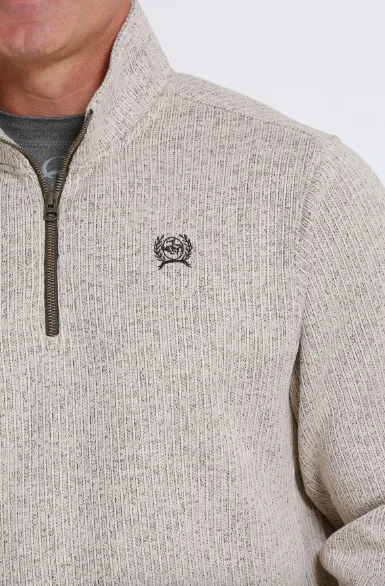 Cinch Men's Stone 1/4 Zip Pullover Sweater MWK1080013 MWK108013X