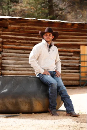 Cinch Men's Stone 1/4 Zip Pullover Sweater MWK1080013 MWK108013X