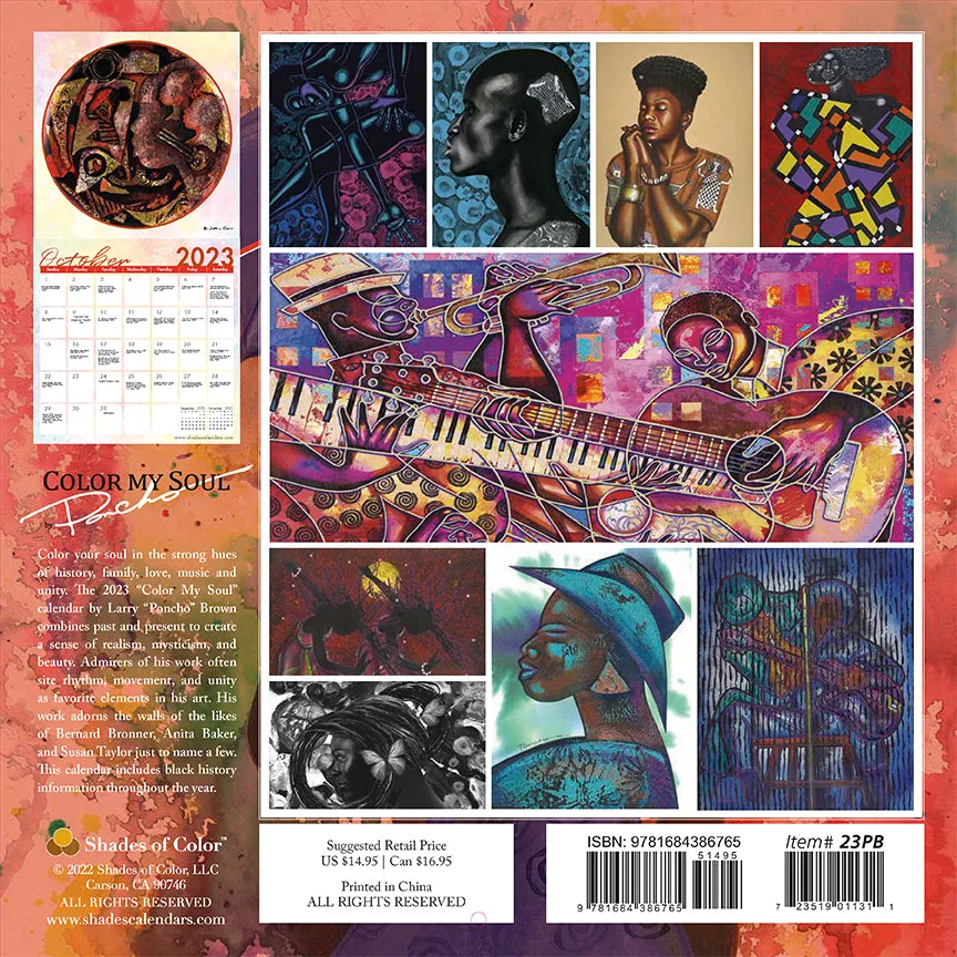 COLOR MY SOUL 2023 CALENDAR