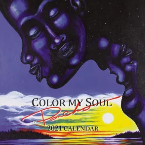 Color My Soul: Poncho 2021 Wall Calendar