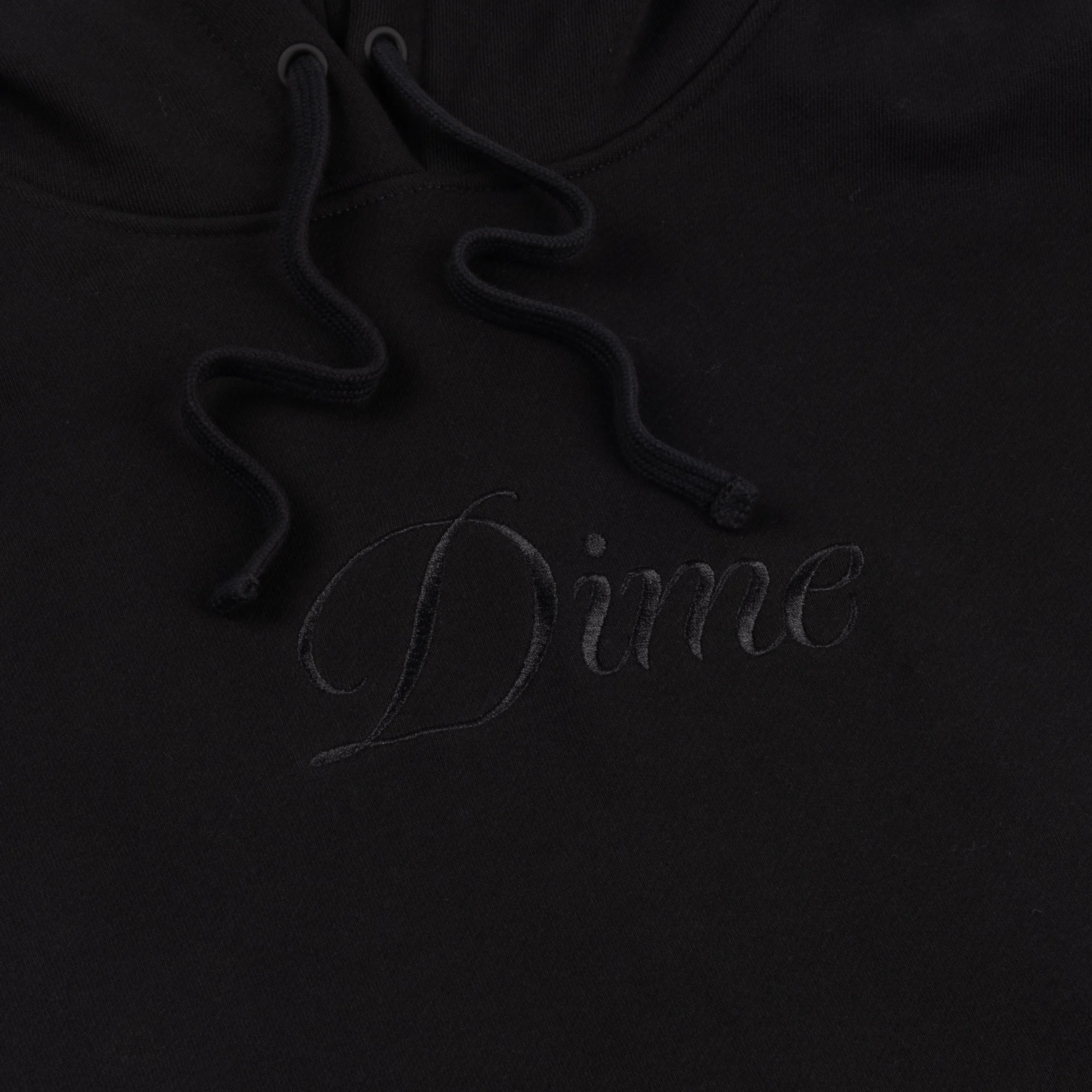 Cursive Logo Pullover, Black