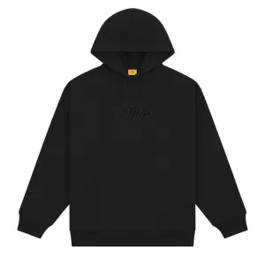 Cursive Logo Pullover, Black
