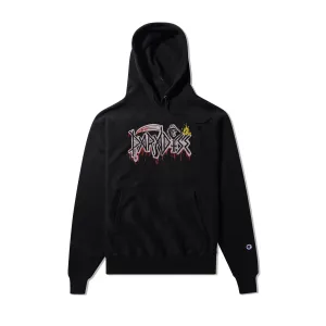 Death Logo Pullover, Black