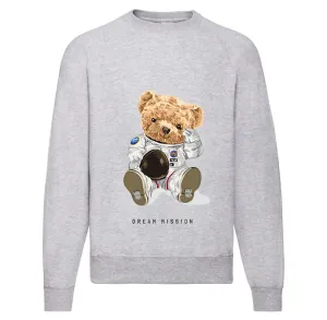 Eco-Friendly Astronaut Bear Pullover
