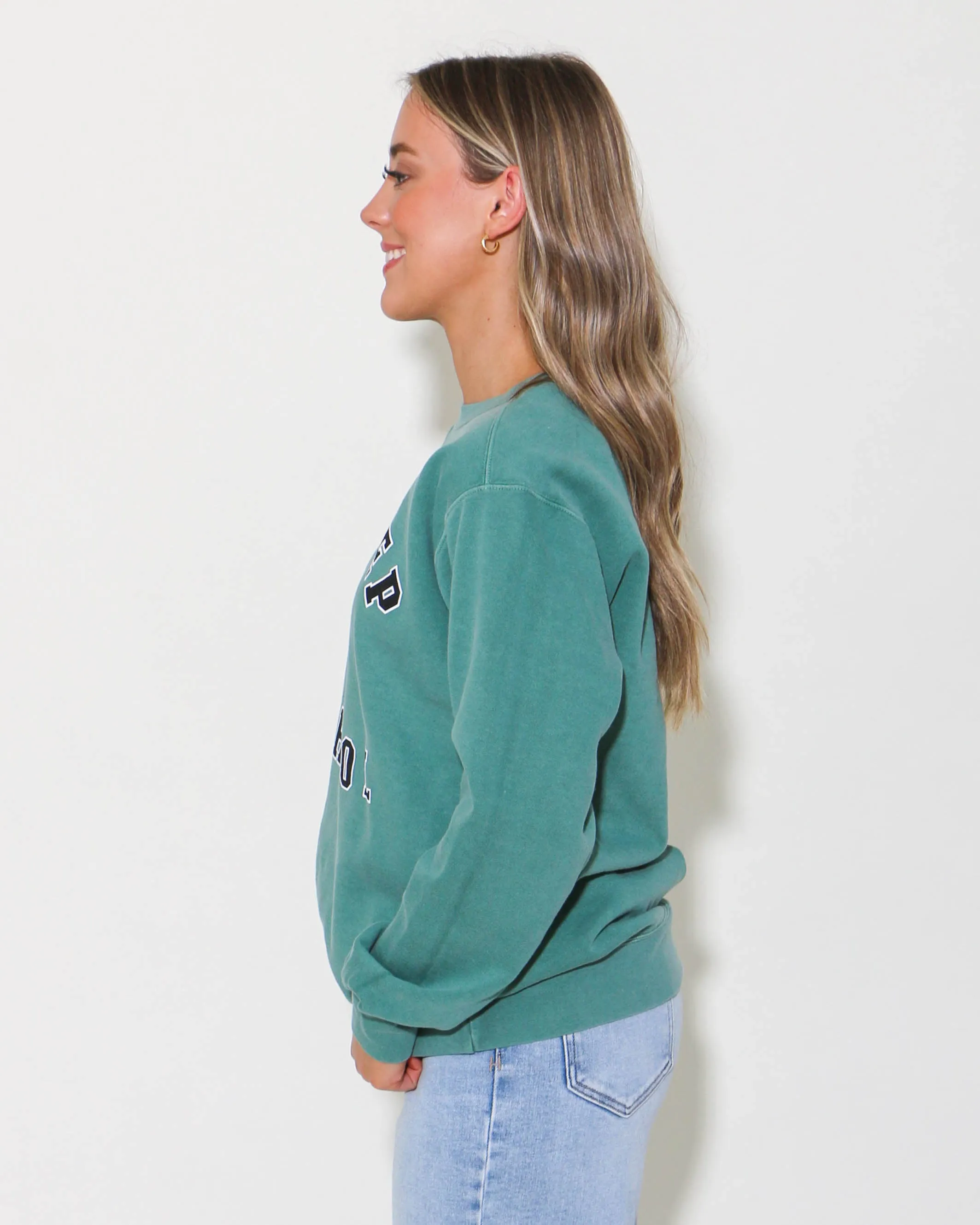 Elf Prep School Green Pullover