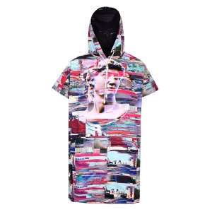 Game Over men's quick-dry surfing poncho / change robe