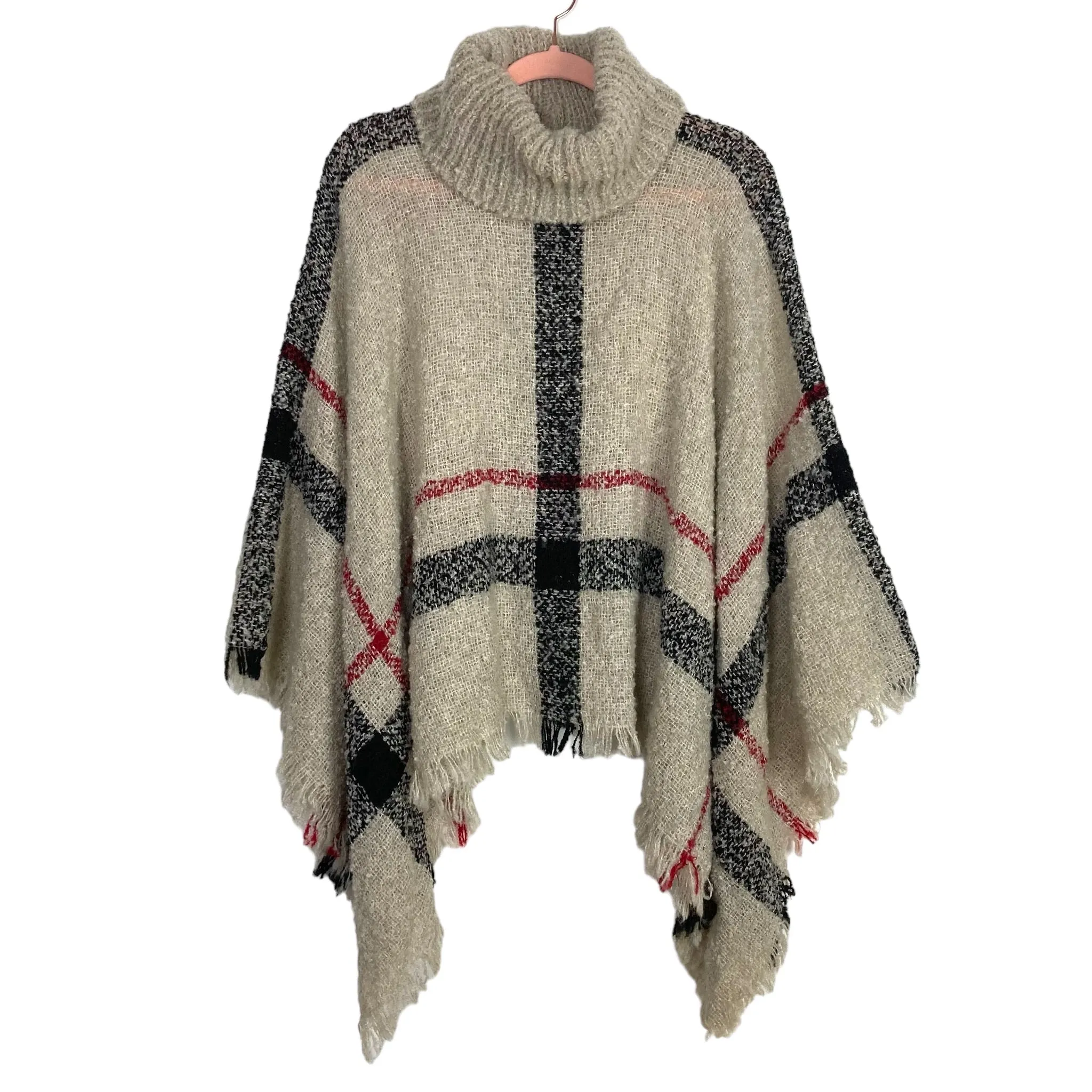 Goodnight Macaroon Sweater Poncho- One Size