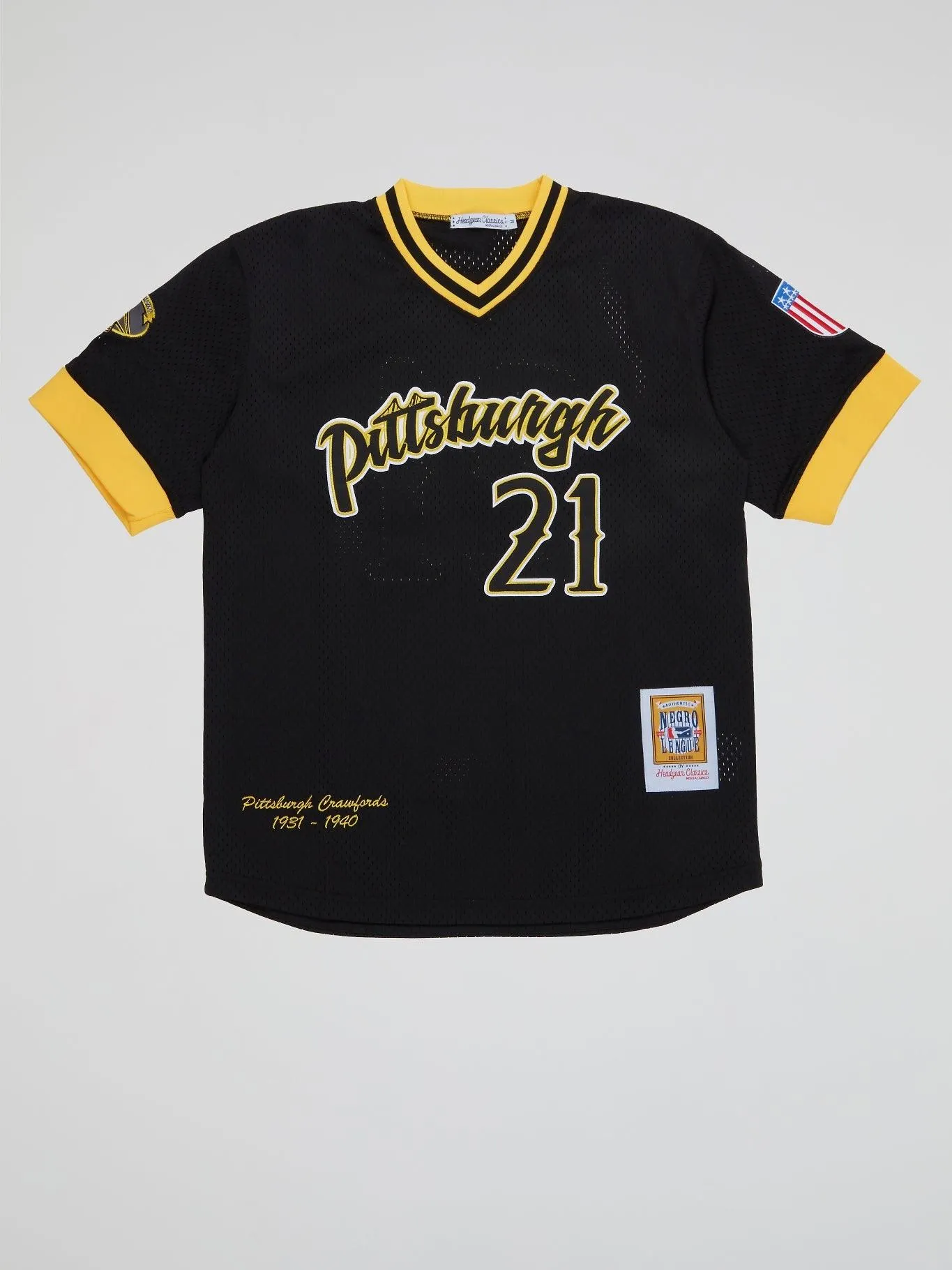 Headgear - Pittsburgh Crawfords Pullover Jersey Black
