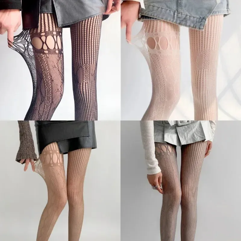Hollow unique fishnets