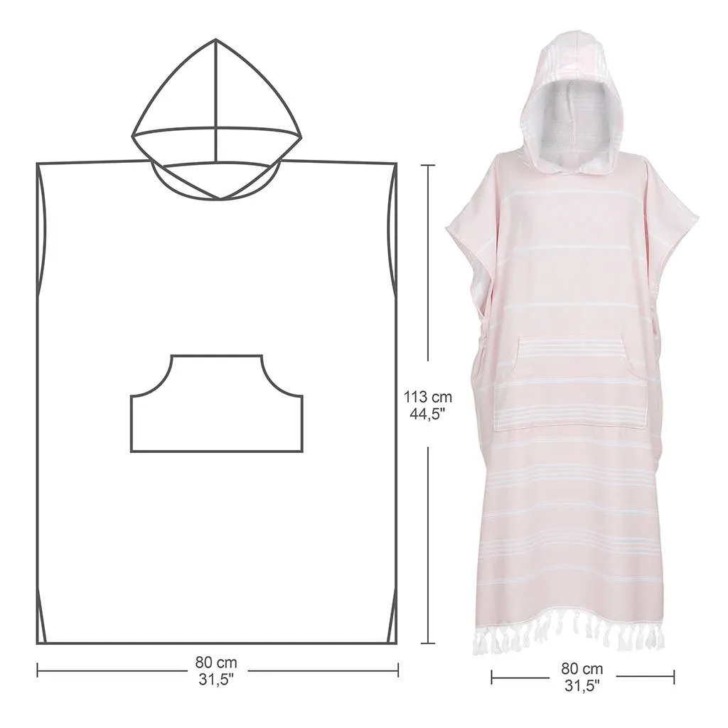 Hooded Poncho Double Sided