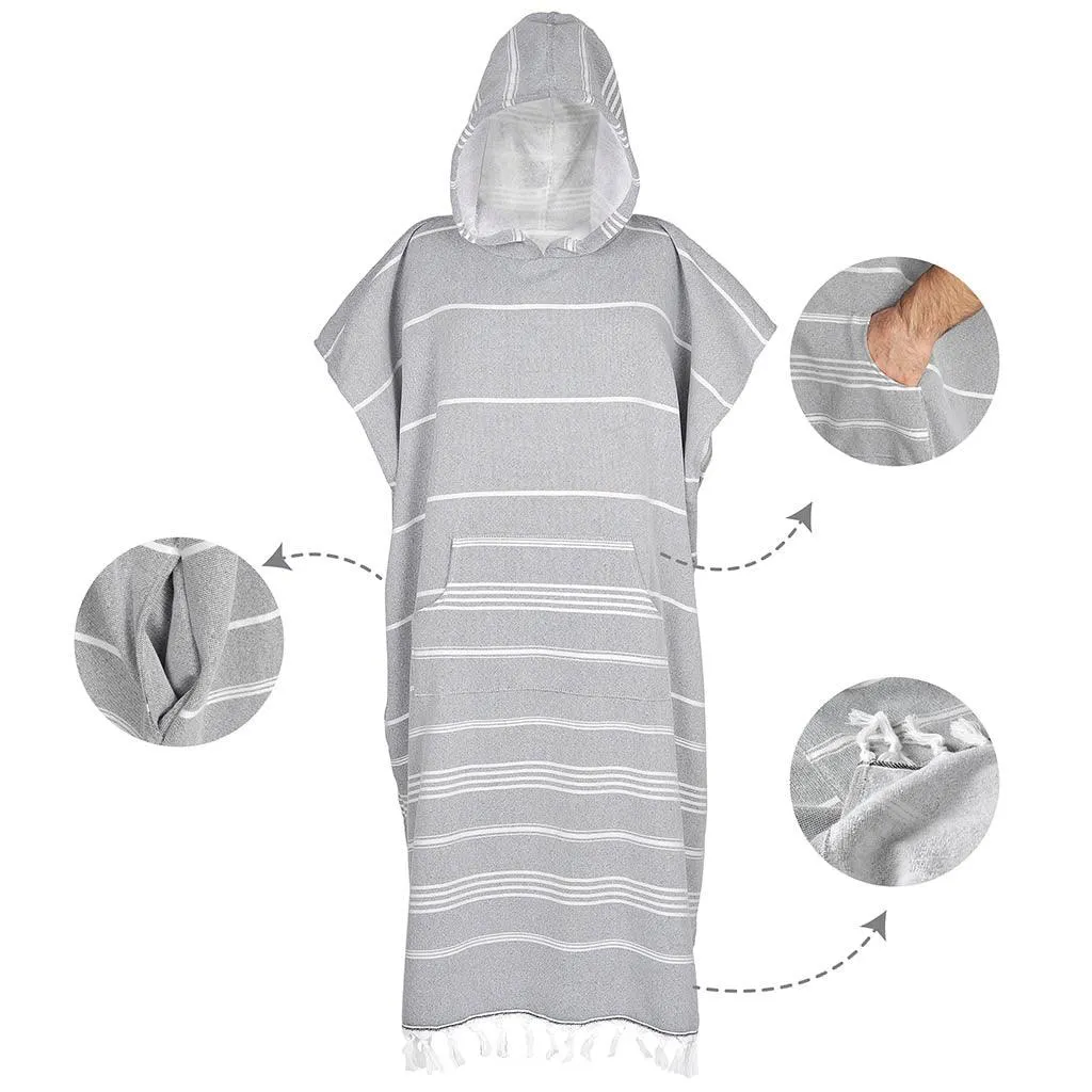 Hooded Poncho Double Sided