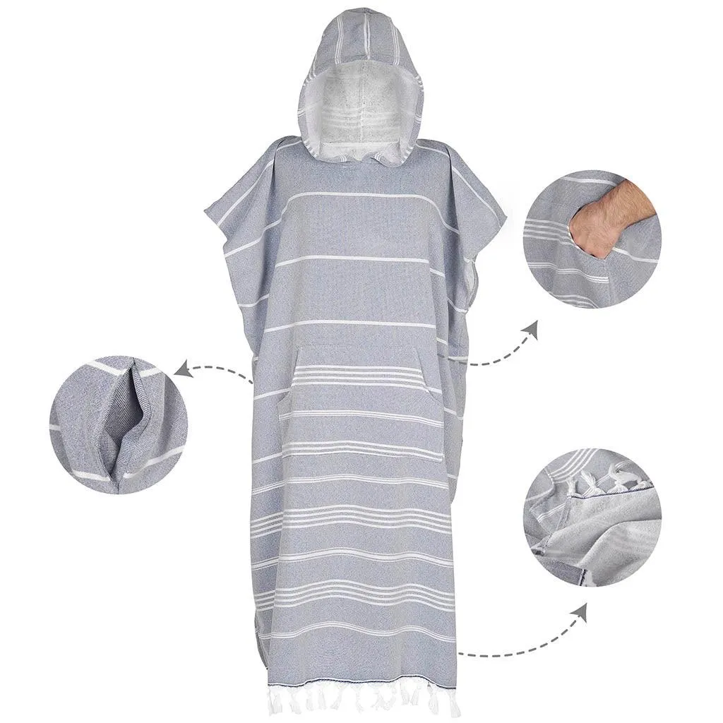 Hooded Poncho Double Sided