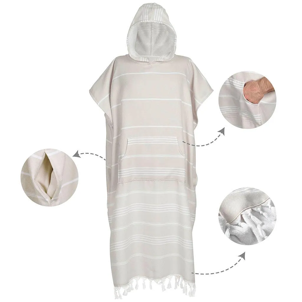 Hooded Poncho Double Sided