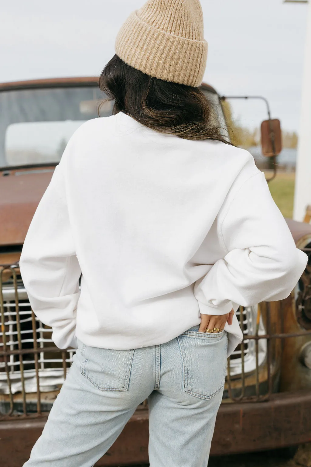 Hot Chocolate Pullover-Cream