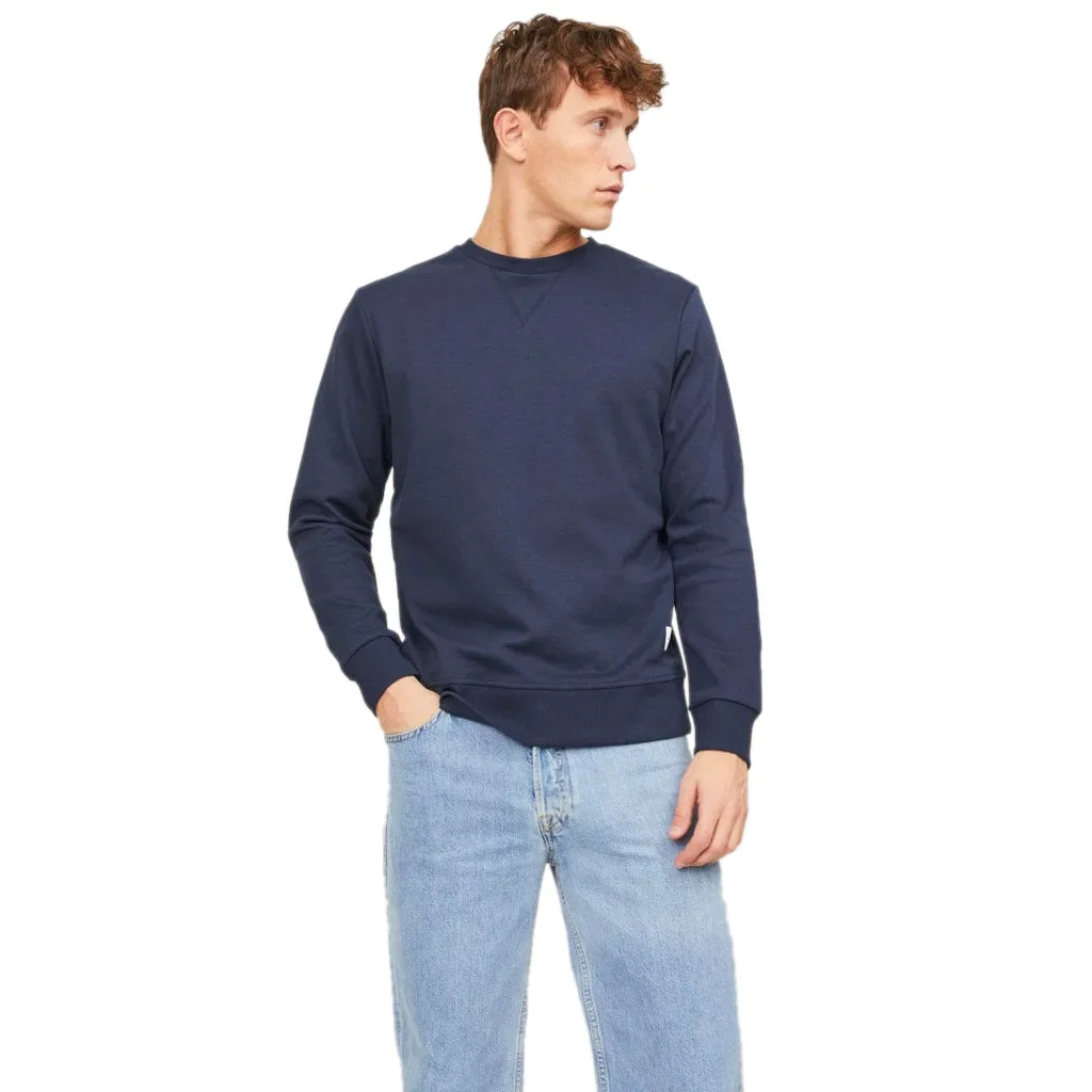 Jack & Jones Mens 'JJEBASIC' Sweat Crew Neck Jumper