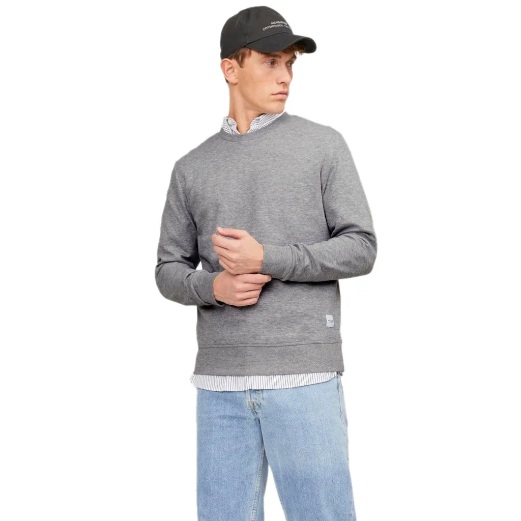 Jack & Jones Mens 'JJEBASIC' Sweat Crew Neck Jumper