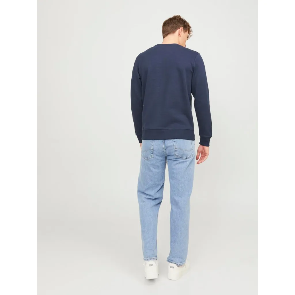 Jack & Jones Mens 'JJEBASIC' Sweat Crew Neck Jumper