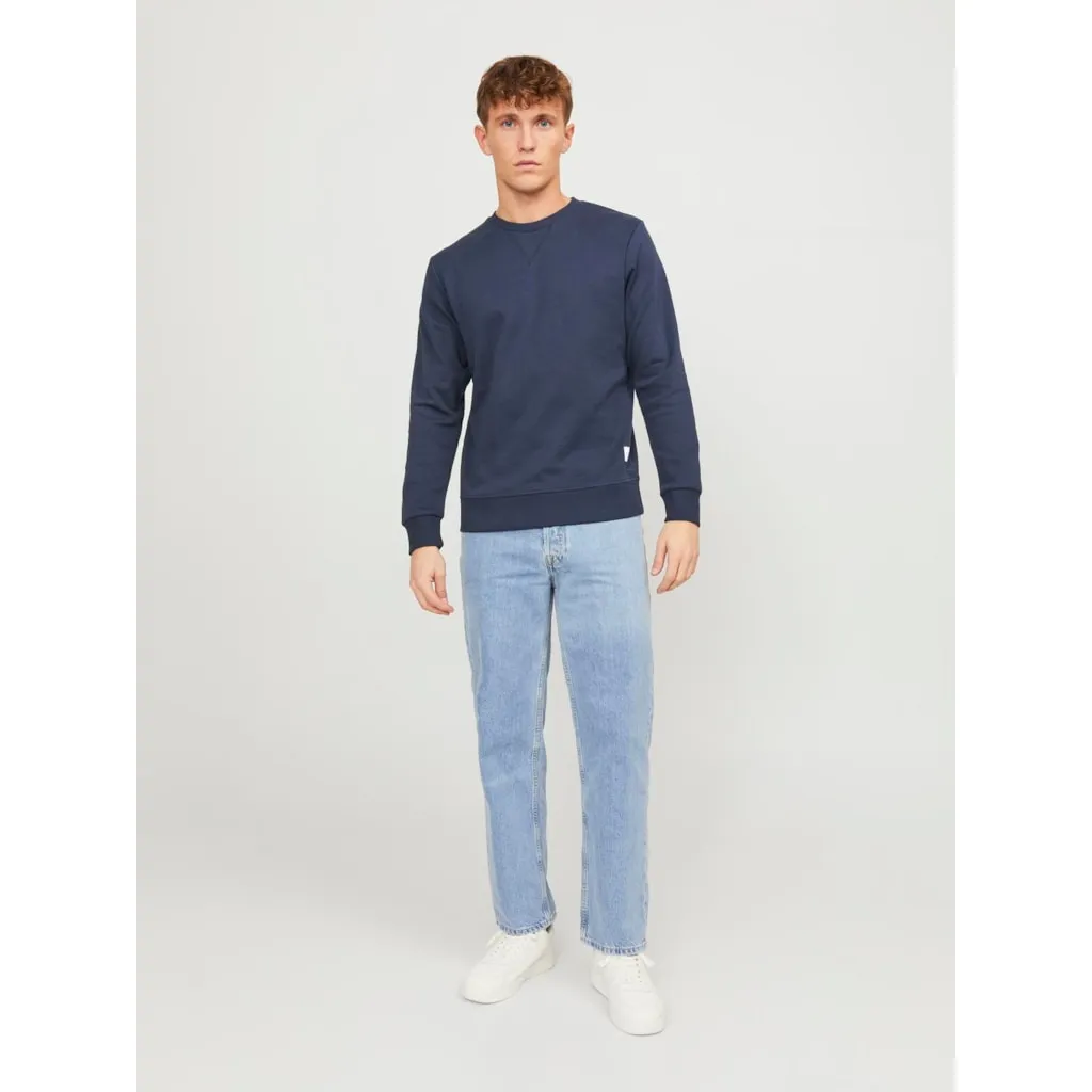 Jack & Jones Mens 'JJEBASIC' Sweat Crew Neck Jumper