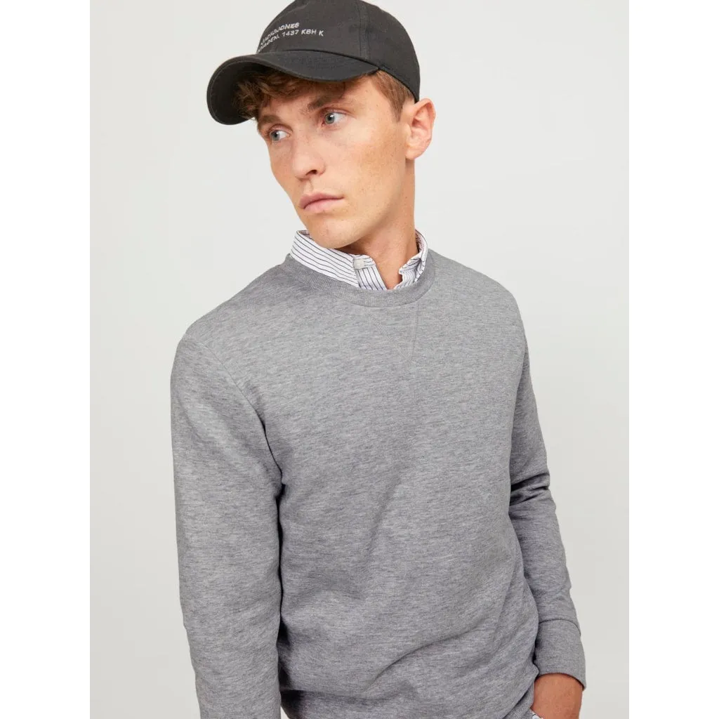 Jack & Jones Mens 'JJEBASIC' Sweat Crew Neck Jumper