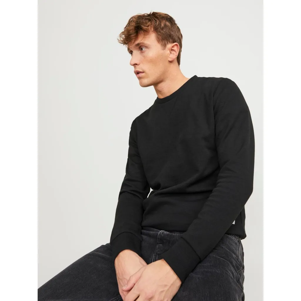 Jack & Jones Mens 'JJEBASIC' Sweat Crew Neck Jumper