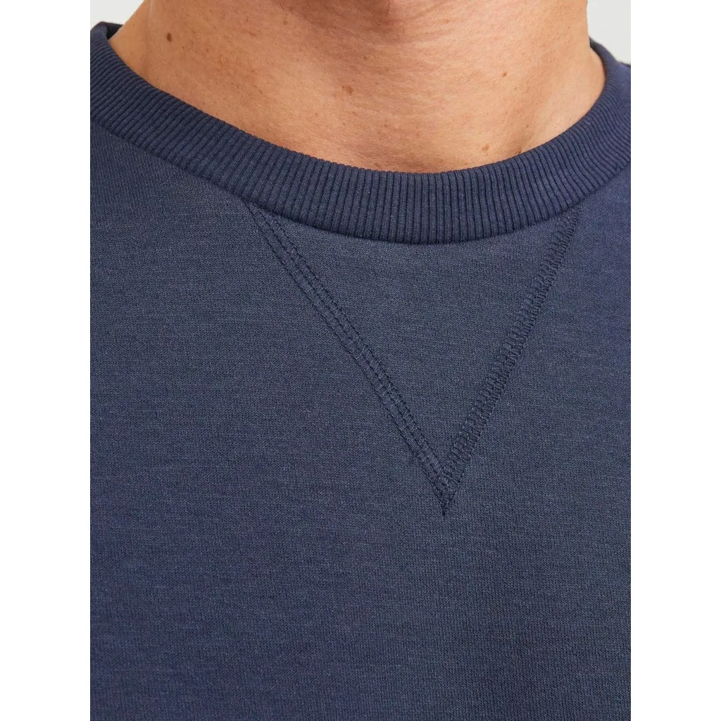 Jack & Jones Mens 'JJEBASIC' Sweat Crew Neck Jumper