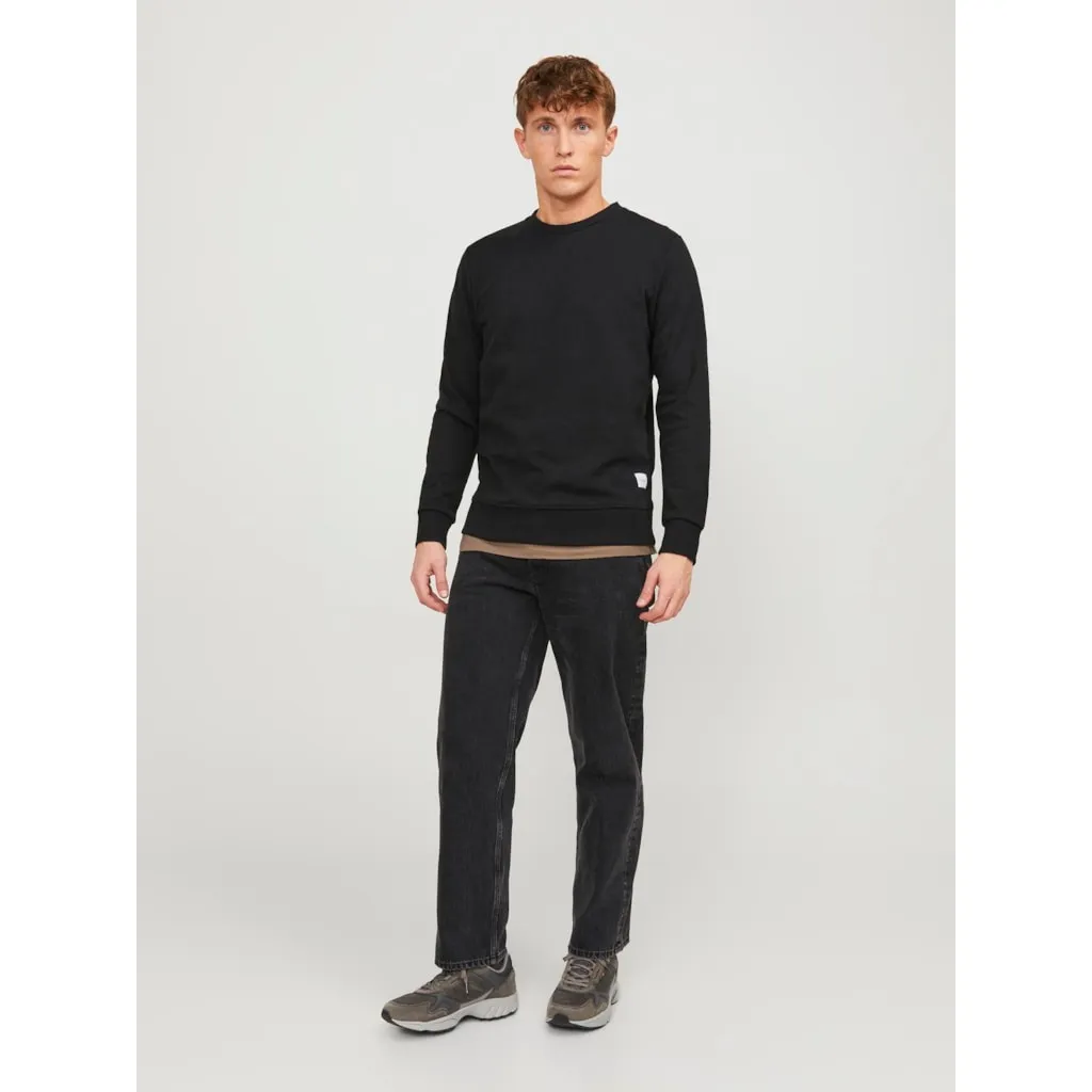Jack & Jones Mens 'JJEBASIC' Sweat Crew Neck Jumper