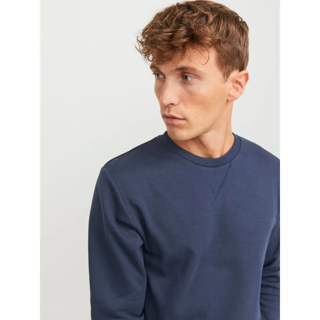 Jack & Jones Mens 'JJEBASIC' Sweat Crew Neck Jumper