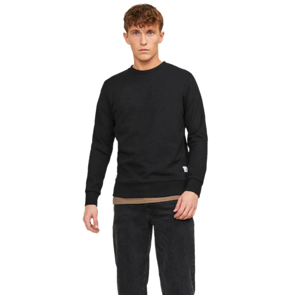 Jack & Jones Mens 'JJEBASIC' Sweat Crew Neck Jumper