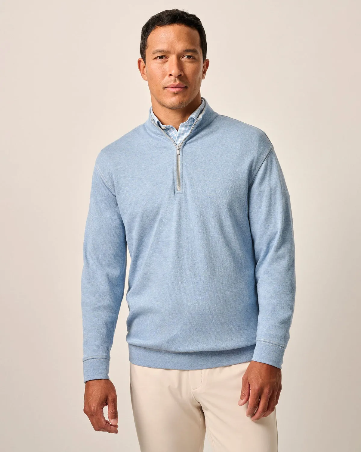 Johnnie-O Men's Hanks "Summerweight Sully" 1/4 Zip Pullover