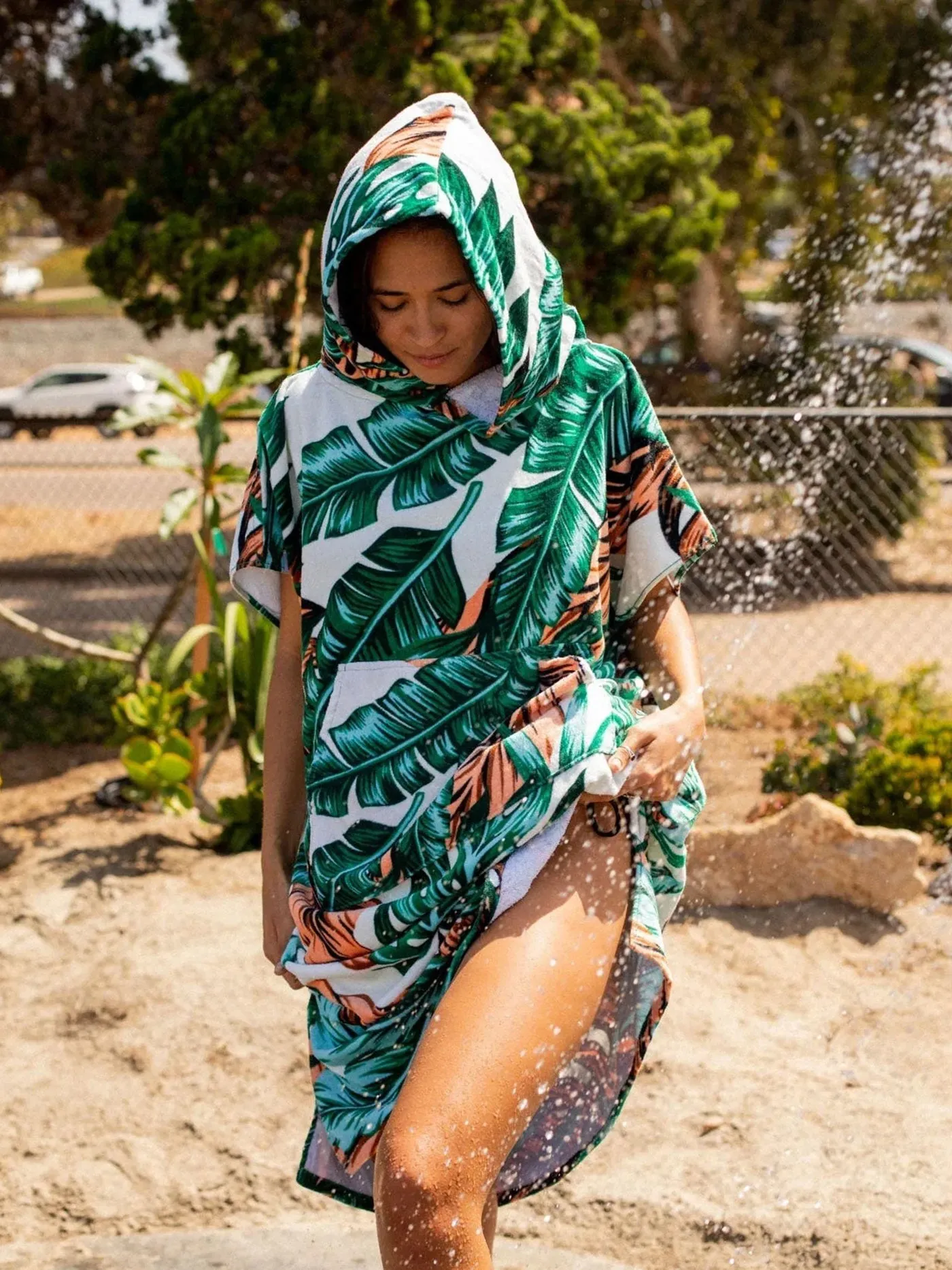 Jungle Fever Original Eco Poncho Towel