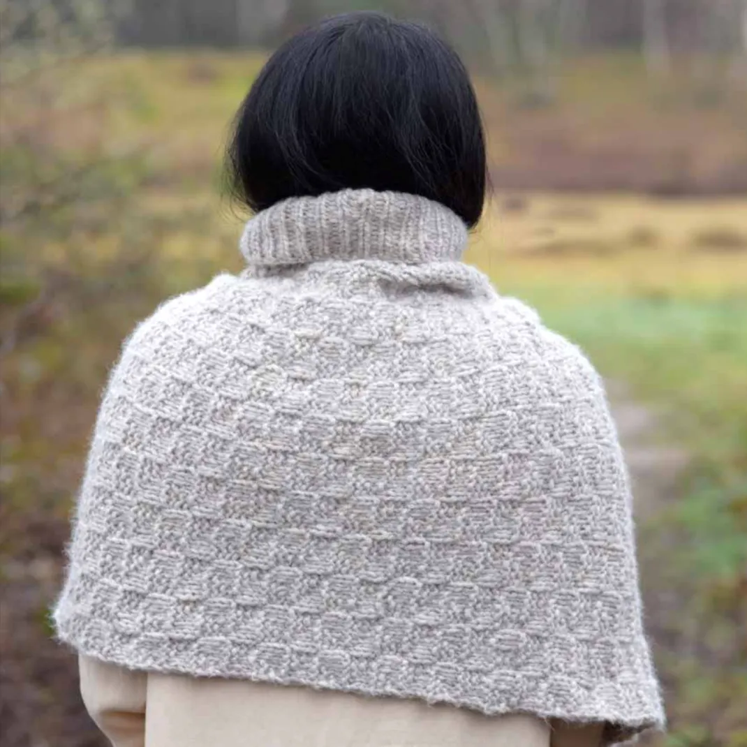 Kate Poncho Knitting Kit | Juniper Moon Beatrix