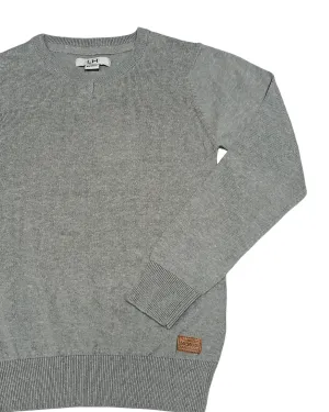 Kids Pullover - Round Collar -Grey
