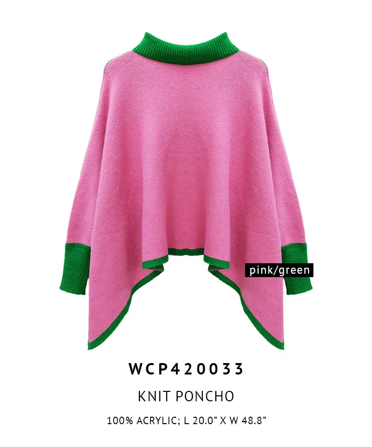 Knit Poncho