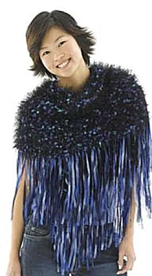 Knitted Mix and Match Stole / Poncho