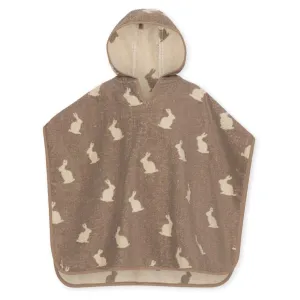 Konges Sløjd  Terry Poncho Bunny Toddler