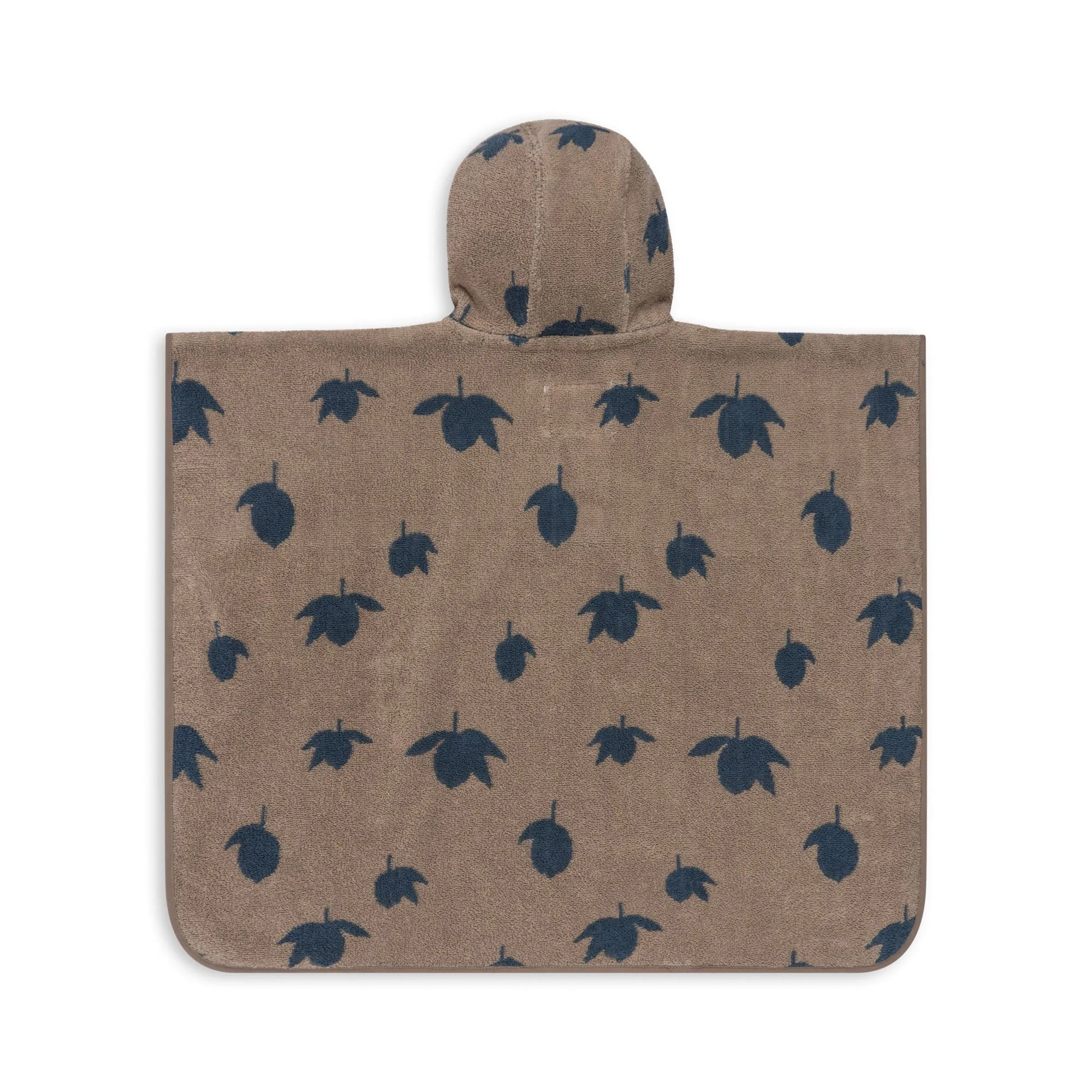 Konges Sløjd Terry Poncho Jacquard GOTS Lemon