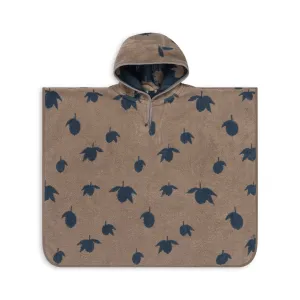 Konges Sløjd Terry Poncho Jacquard GOTS Lemon